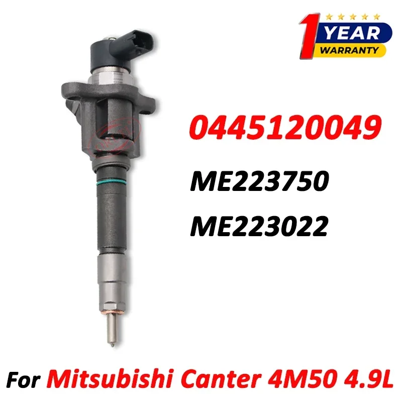 0445120049 ME223750 ME223002 New Diesel Fuel Injector Nozzle 0 445 120 049 for Mitsubishi Canter 4M50 4.9L