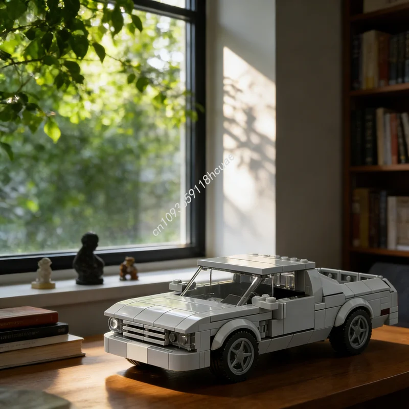 226ピース-moc-シボレー-エルカミーノ-8スタッドワイド-シティチャンピオンズ-モデルビルディングブロック-フェスティバルギフト-建築玩具-ブロック