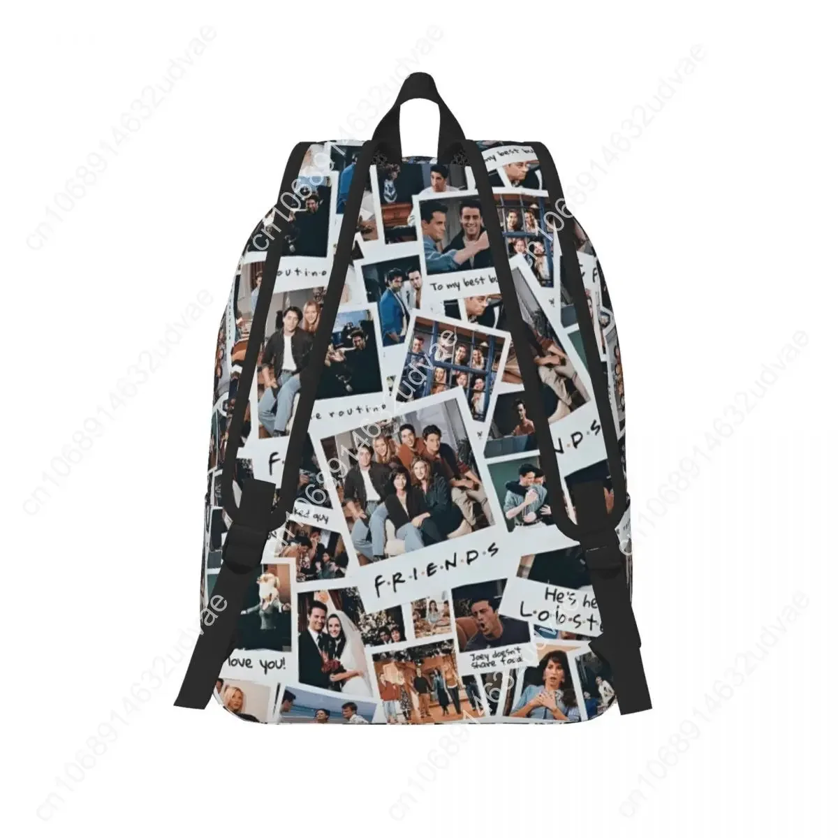Friends The TV Series Cool Backpack with Pocket High School Work American tv Show Rachel Daypack Men Women College Canvas Bags