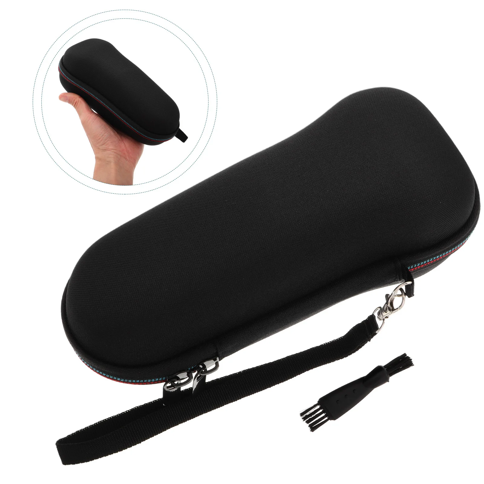 

Black Travel Shaver Case Portable Anti-Pressure Protective Storage Bag Compatible Electric Razor S5531 S5535 S5351