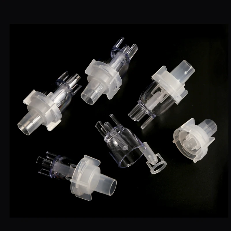 5pcs Nebulizer New 6ml Household Adult Child Aerosol  Injector Atomizer Sprayer Injector Medicine CupInhaler