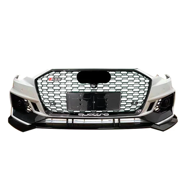 Auto Body Kit Upgrade To RS6 Special Design Front Bumper Body Kit With Grille PP Material For Audi A6 C8 2019 2020