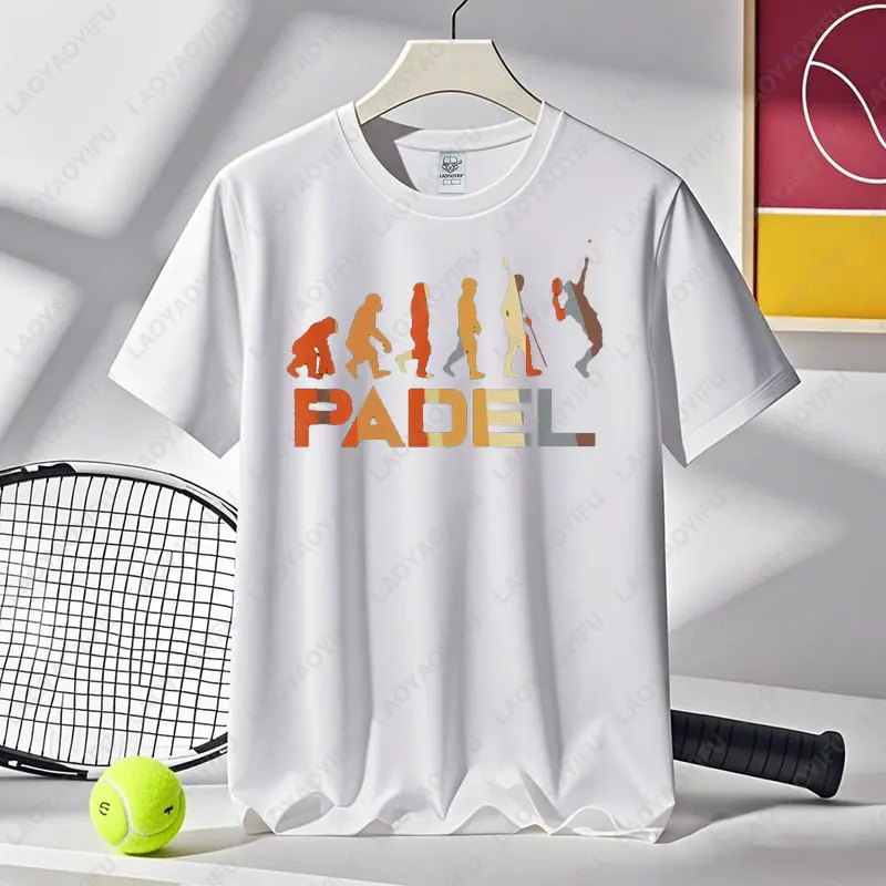 الرجال التي شيرت باديل لاعب مدرب هدية لمحبي باديل تطور تي شيرت تقليدي Harajuku الجرافيك تي شيرت لباس غير رسمي Camiseta القمم #2