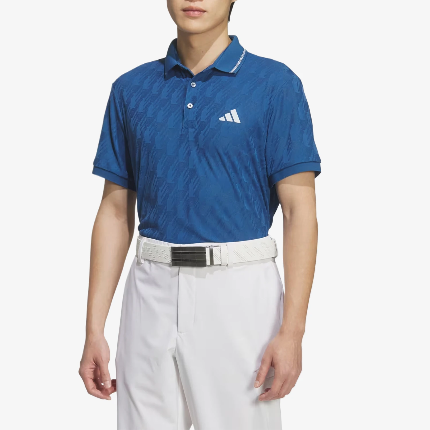 Adidas genuine men's polo neck moisture wicking golf suit JZ4360