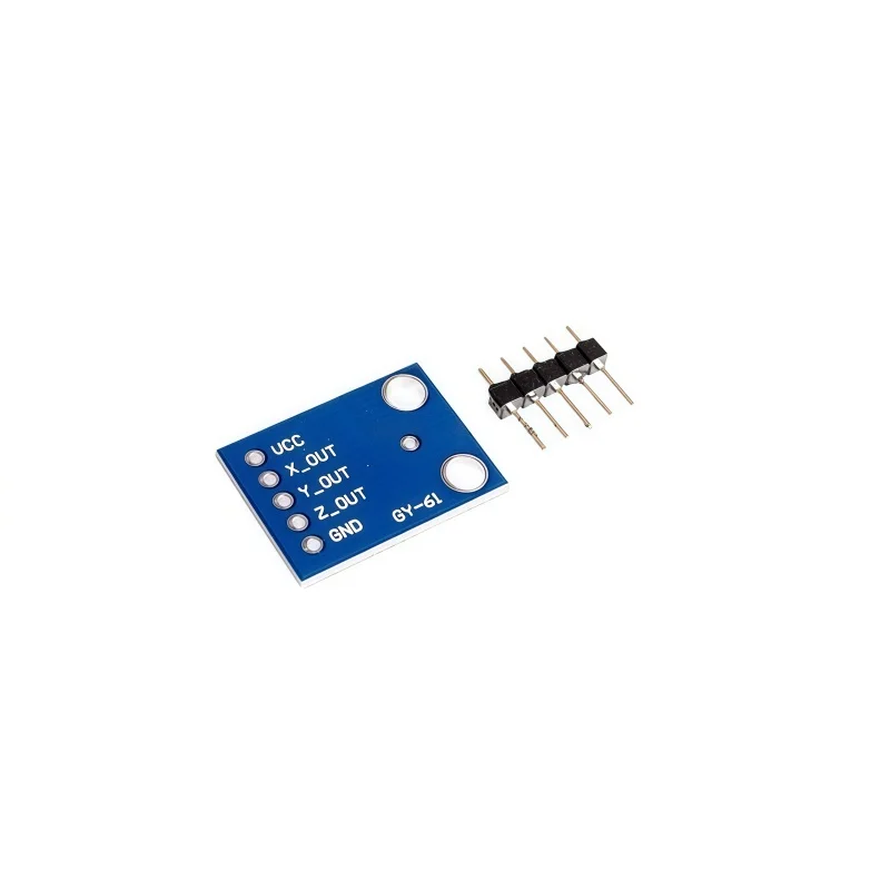 The new GY-61 ADXL335 module with code - an angle sensor module for inclination angle measurement module