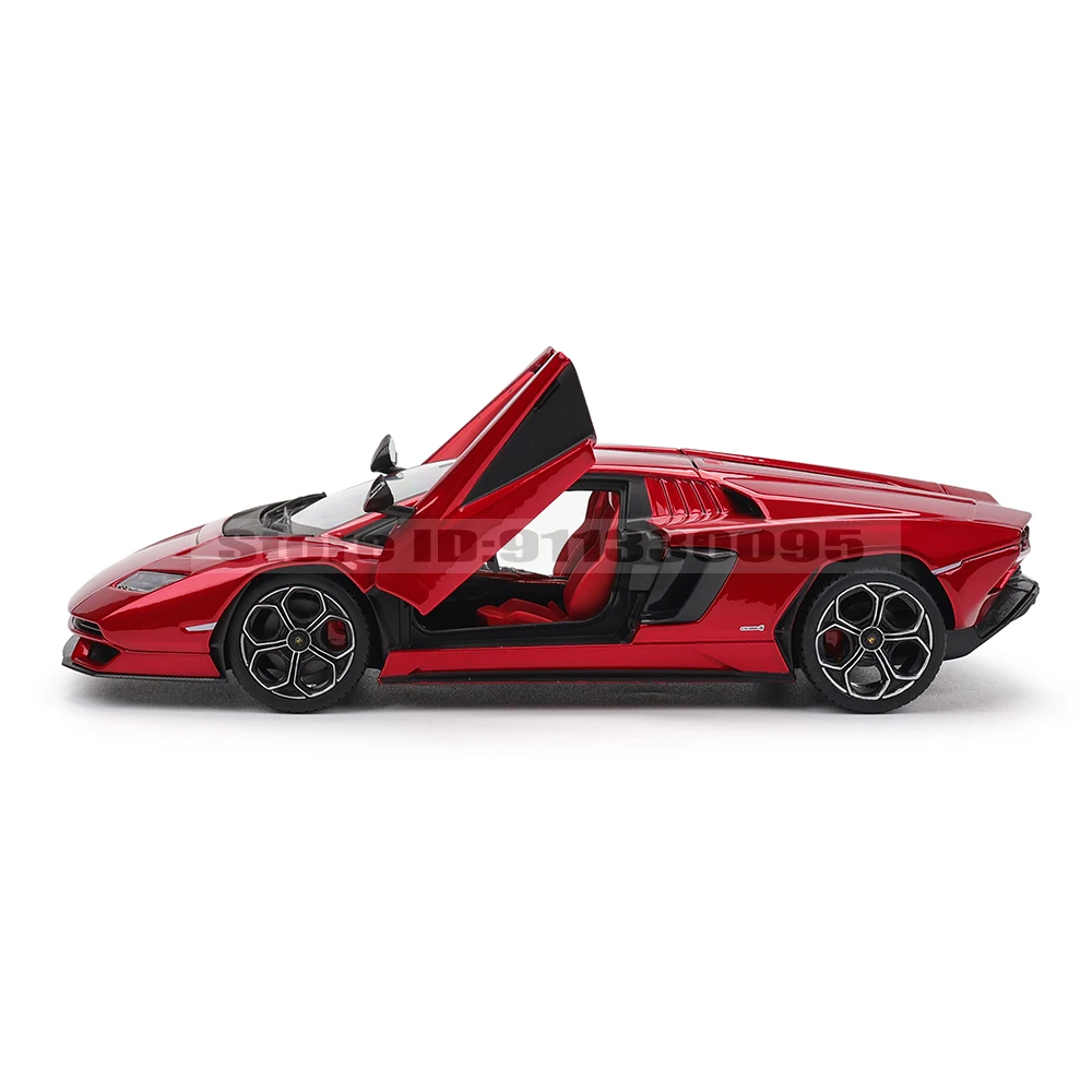 Bburago 1:24 Lamborghini Countach LPI800-4 car high imitation die casting metal children toy boyfriend gift simulation alloy car