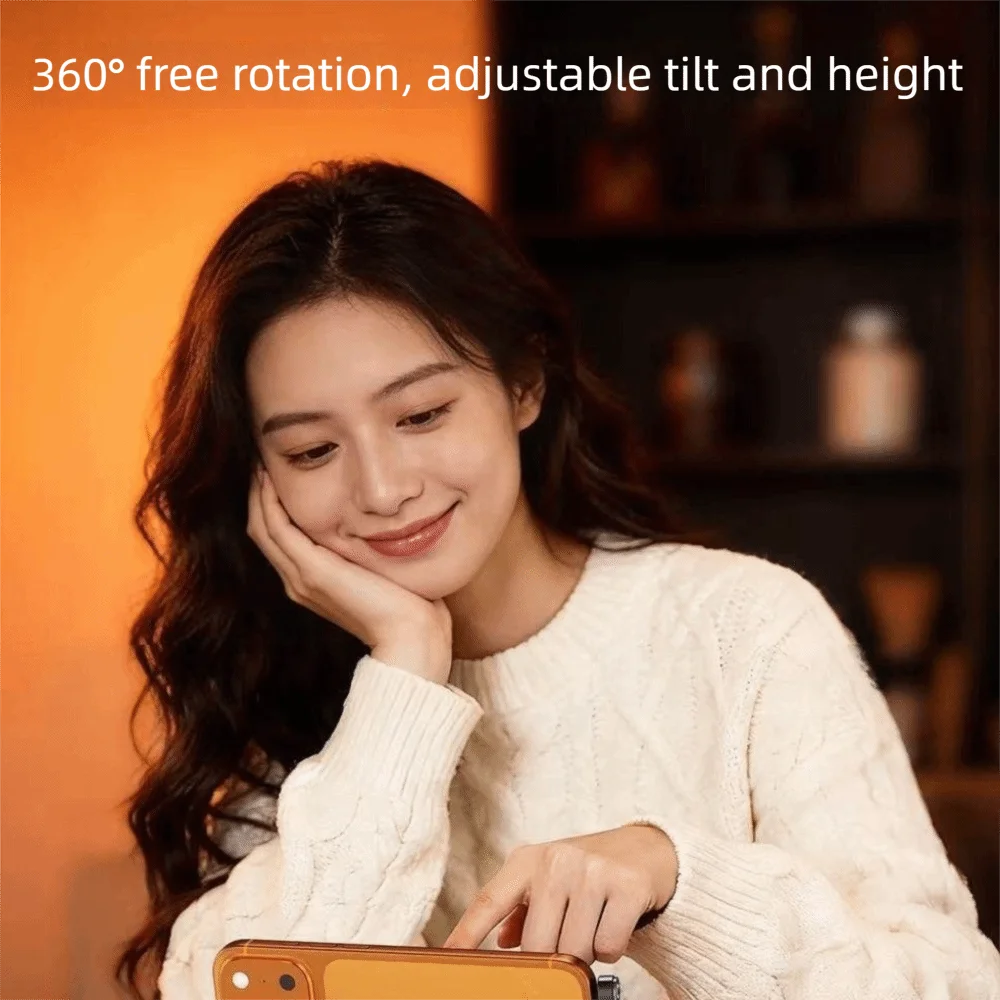 Built In Phone Stand Mobile Phone Stand Cable Foldable Bracket 240W USB C Cable 2-in-1 Design Fast Charging Data Cable