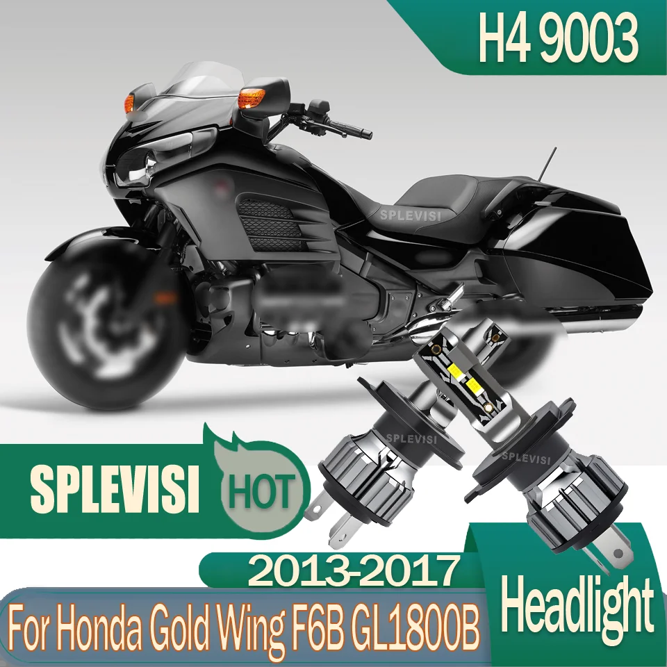 

High-Performance Waterproof and Dustproof led motorcycle Headlight H4 For Honda Gold Wing F6B GL1800B 2013 2014 2015 2016 2017