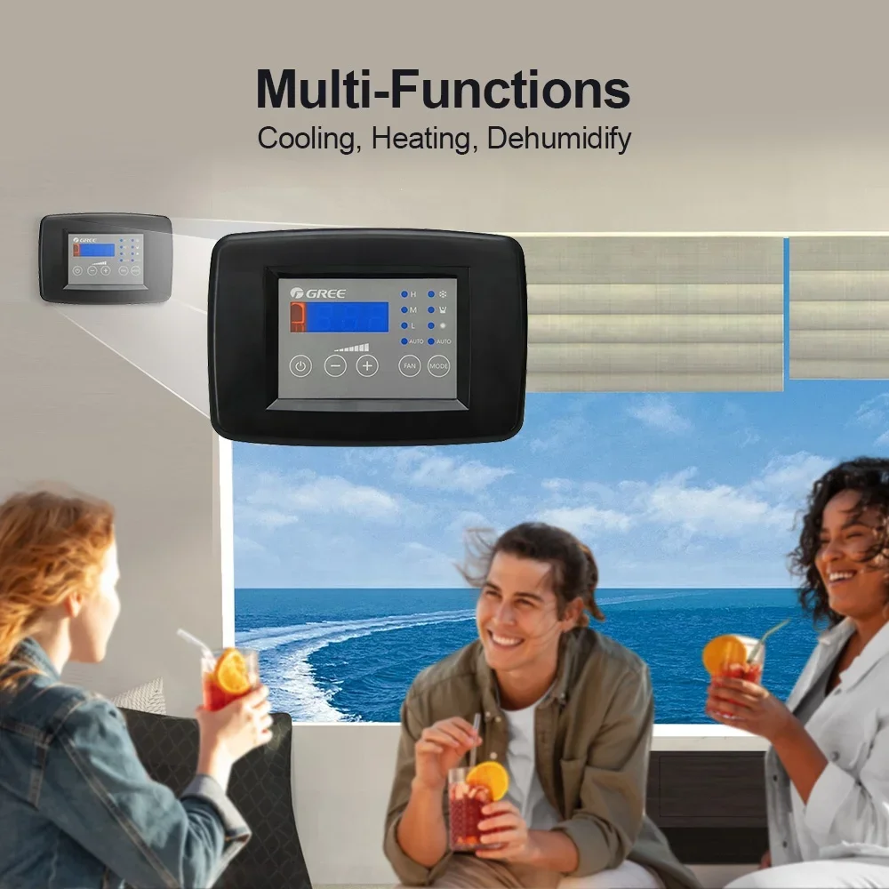 Gree Boot Airconditioner R410a Marine Airconditioner voor Boot Vessel Schip 12000Btu 16000Btu Jacht Airconditioning