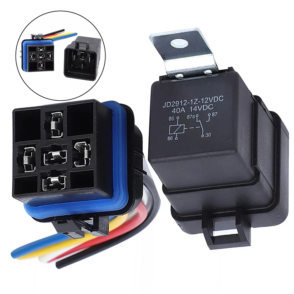 5 Pin Automotive Waterproof Wiring Connector Plug- Socket For Boat Car Marine Systems And 12AWG Wire Harness Assembly