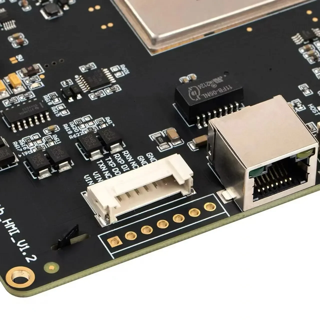 SCBRHMI Módulo de exibição HMI LCD-TFT de 5,6 polegadas Série inteligente RGB 65K Painel de toque resistivo colorido sem gabinete