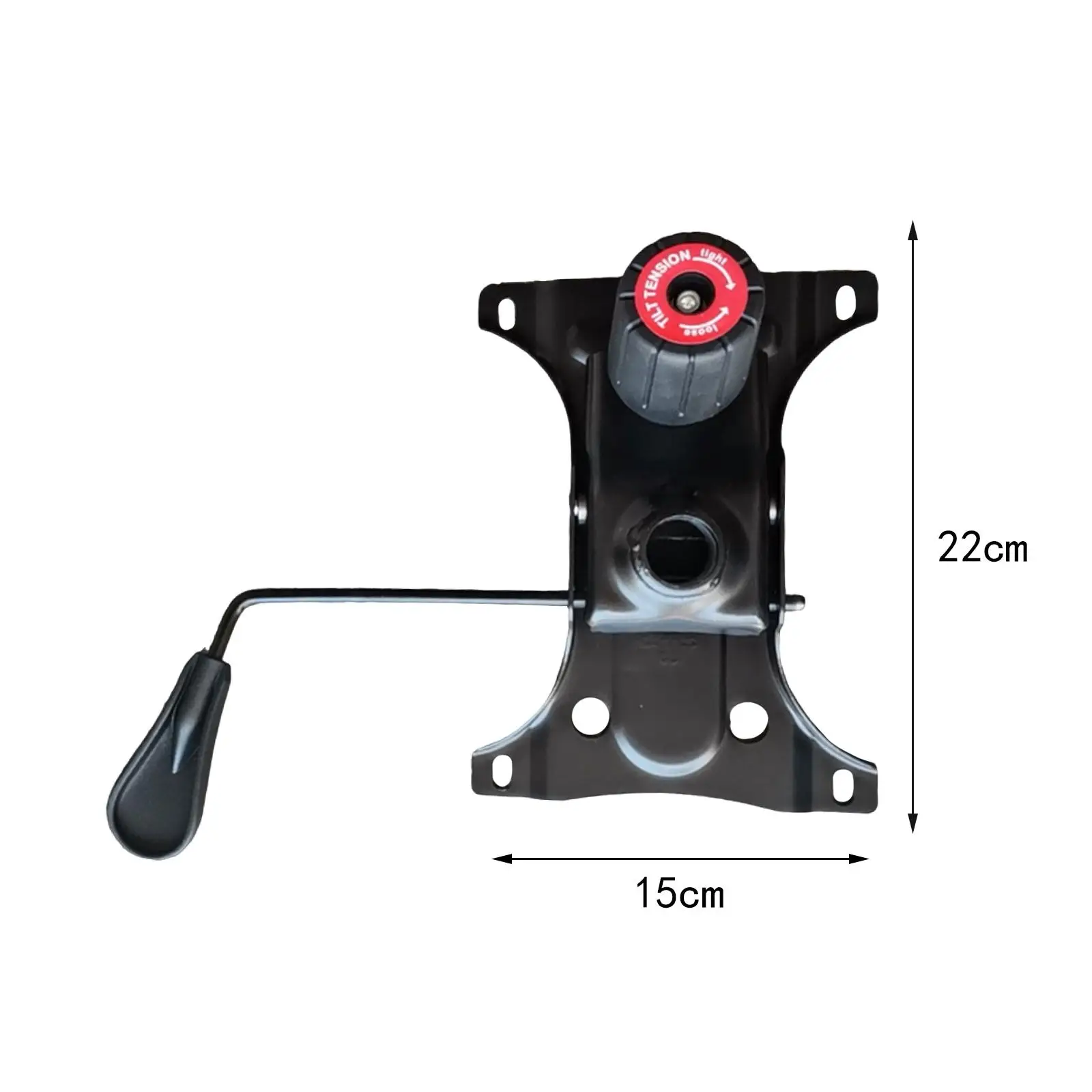 Office Chair Tilt Mechanisms Heavy Duty Tilt and Lock Lever Base Plate Control Lift Mechanism Replacement Parts Accessory