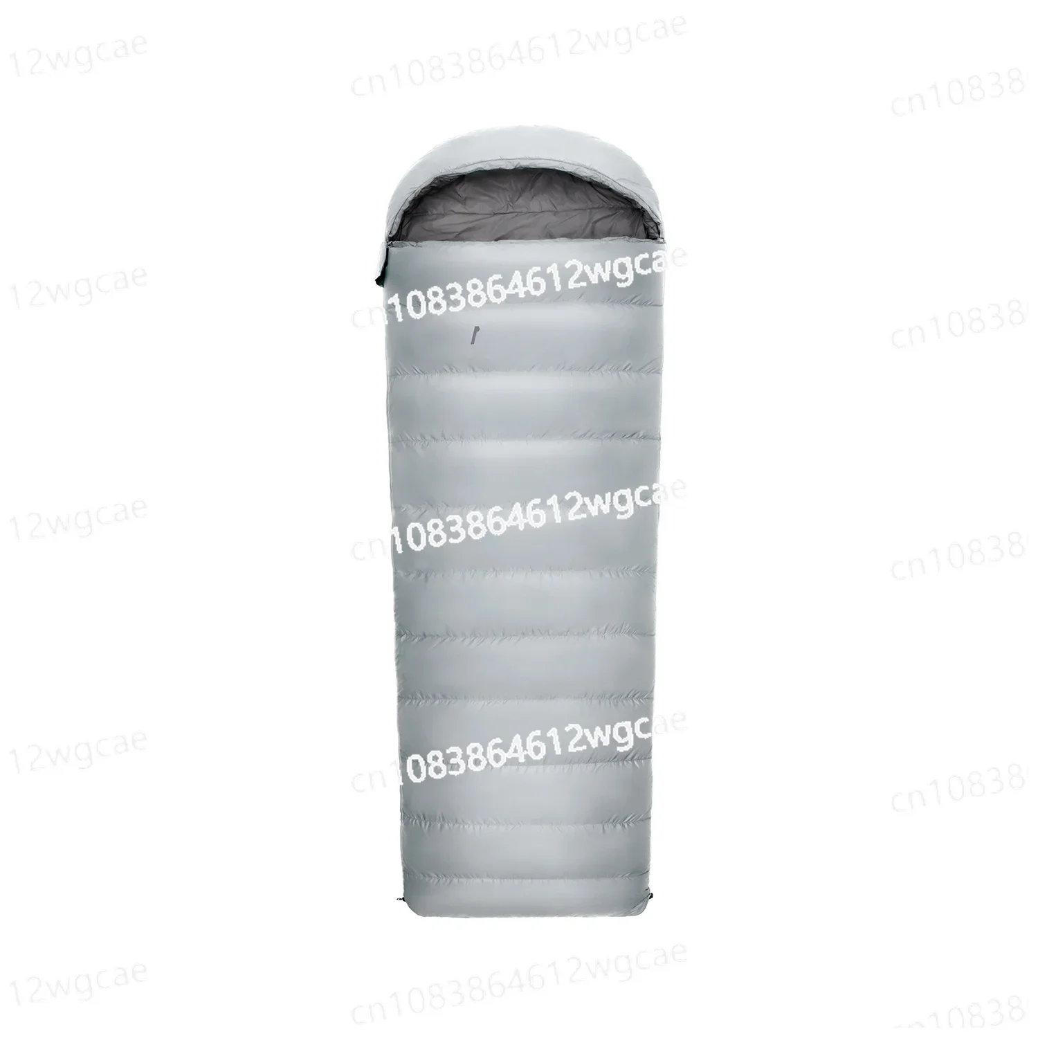 Down Cotton Sleeping Bag 670FP Splicing Double Sleeping Bags Envelope Style with Cap Spring Autumn 8℃~-13℃ Ultralight