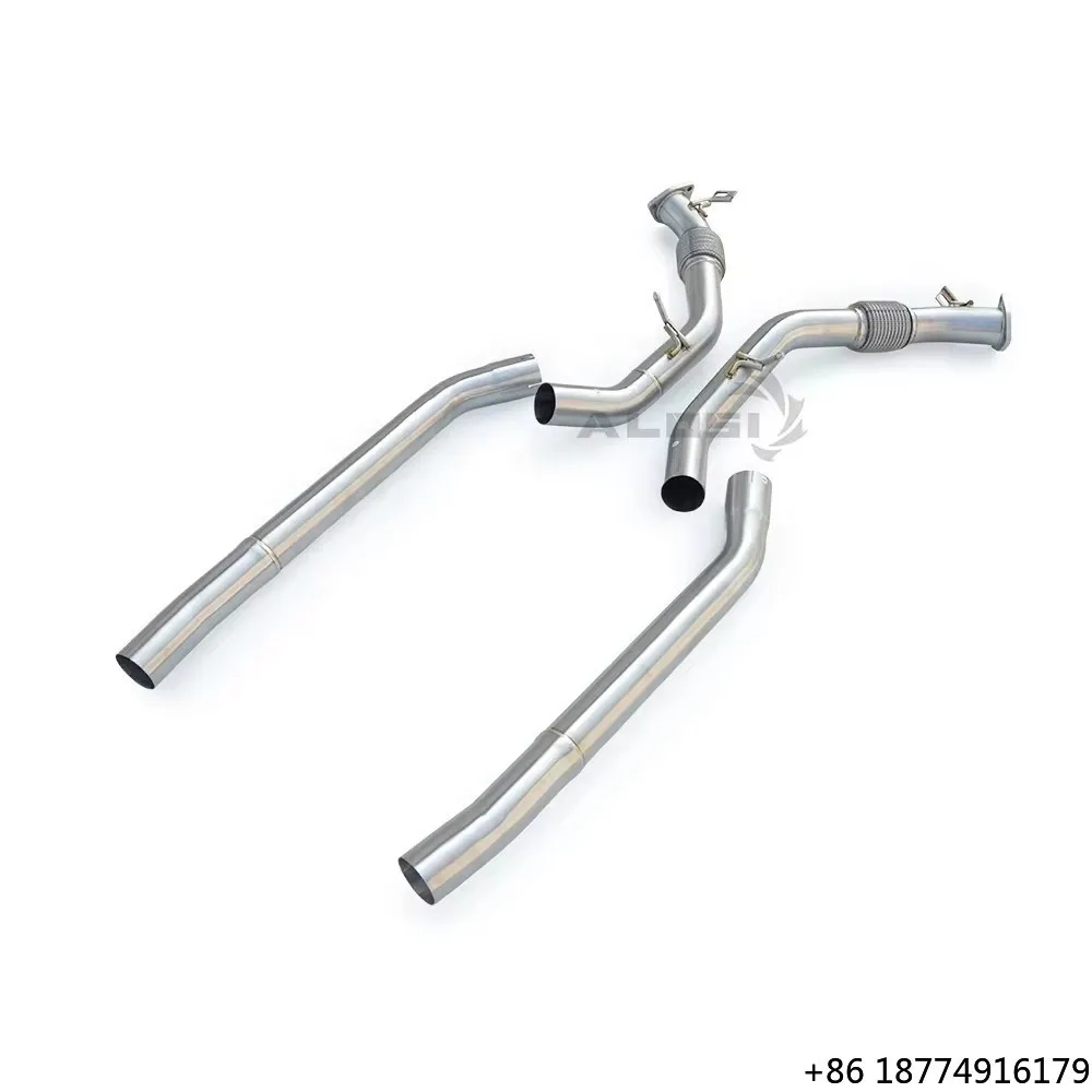 

High-performance Stainless Steel Exhaust Front Pipe for 4.0T E3 2017-2023 with Exhaust Front Section Enhances