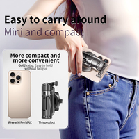 Cell Phone Magnetic Selfie Stick Mini Tripod with Wireless Remote Control Retractable Handheld Selfie Stick for Smartphones
