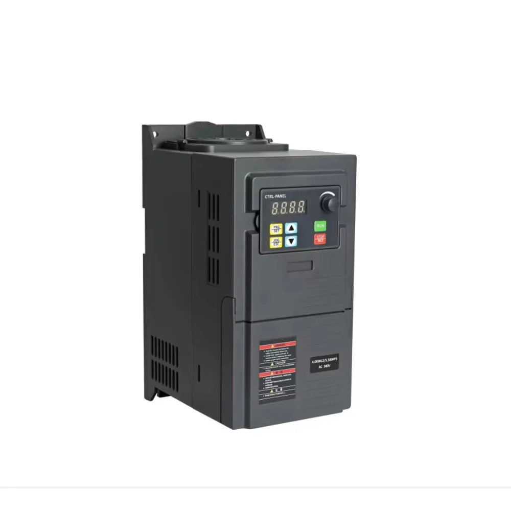Vector Control VFD Variable Frequency Drive, 0.75kW-11kW Single Phase for Water Pump Motor, 220V/380V