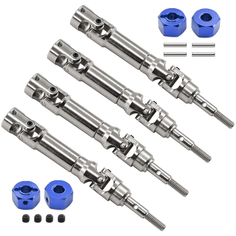 

XX-Stainless Steel Front Axle Shaft And Rear Drive Shaft For Traxxas Mini Maxx RC Car Upgrade Parts