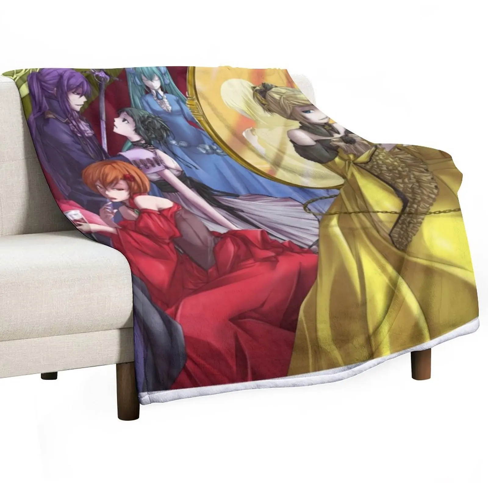 

Evillious Chronicles - VOCALOID Throw Blanket Sofas Camping Softest Blankets For Baby Blankets