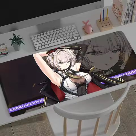 Gaming Mouse Pad Zenless Zone Zero Evelyn Gamer Computer Accessories Keyboard Table Mat Mousepad Company Desk mat PC Mousepad