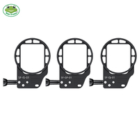 Aluminum alloy filter frame with 67mm threaded interface for Seafrogs Insta 360 ACE 2/Seafrogs GoPro 9-13 and DJI Action 3/4/5