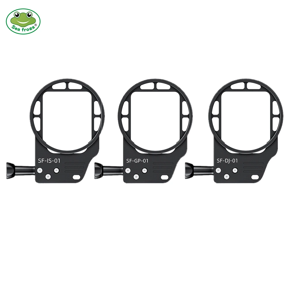 Aluminum Alloy Filter Frame with 67mm Threaded Interface for Seafrogs Insta 360 ACE 2 /Seafrogs GoPro 9-13 and DJI Action 3/4/5