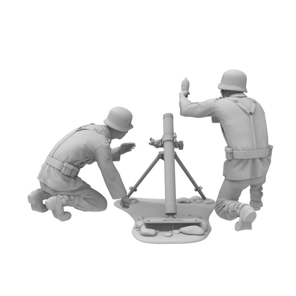 1/24/18/16/12 Warrior Resin Model Kit GK Micro 3D Printed Grey Model Statue, High Precision Resin Model Hand Uncolored