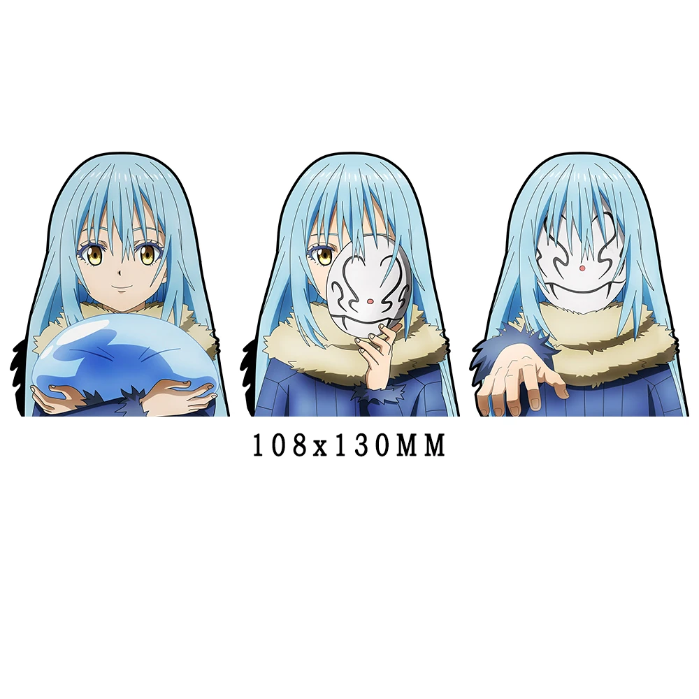 Rimuru Tempest Motion Refrigerator Sticker That Time I Got Reincarnated As A Slime Anime Waterproof Decal for Car,Laptop,EtcGift