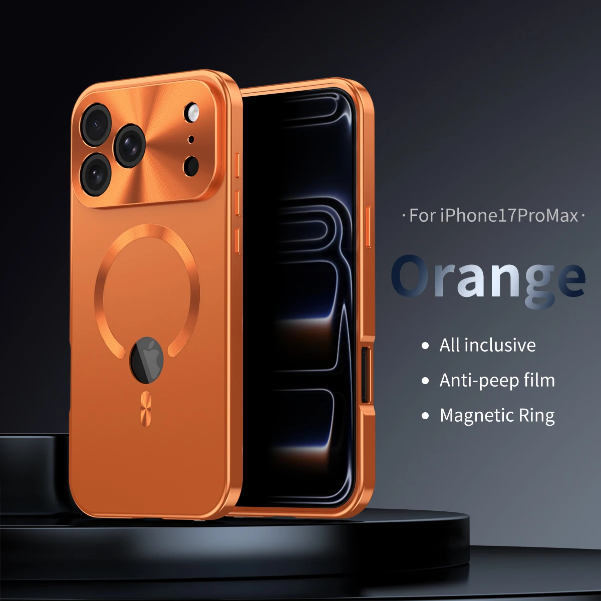 360 Metal Aluminium Alloy Case for iPhone17 16 15 14 13 Pro Max Full Camera Lens Protective Original Color Phone Ultrathin Cover