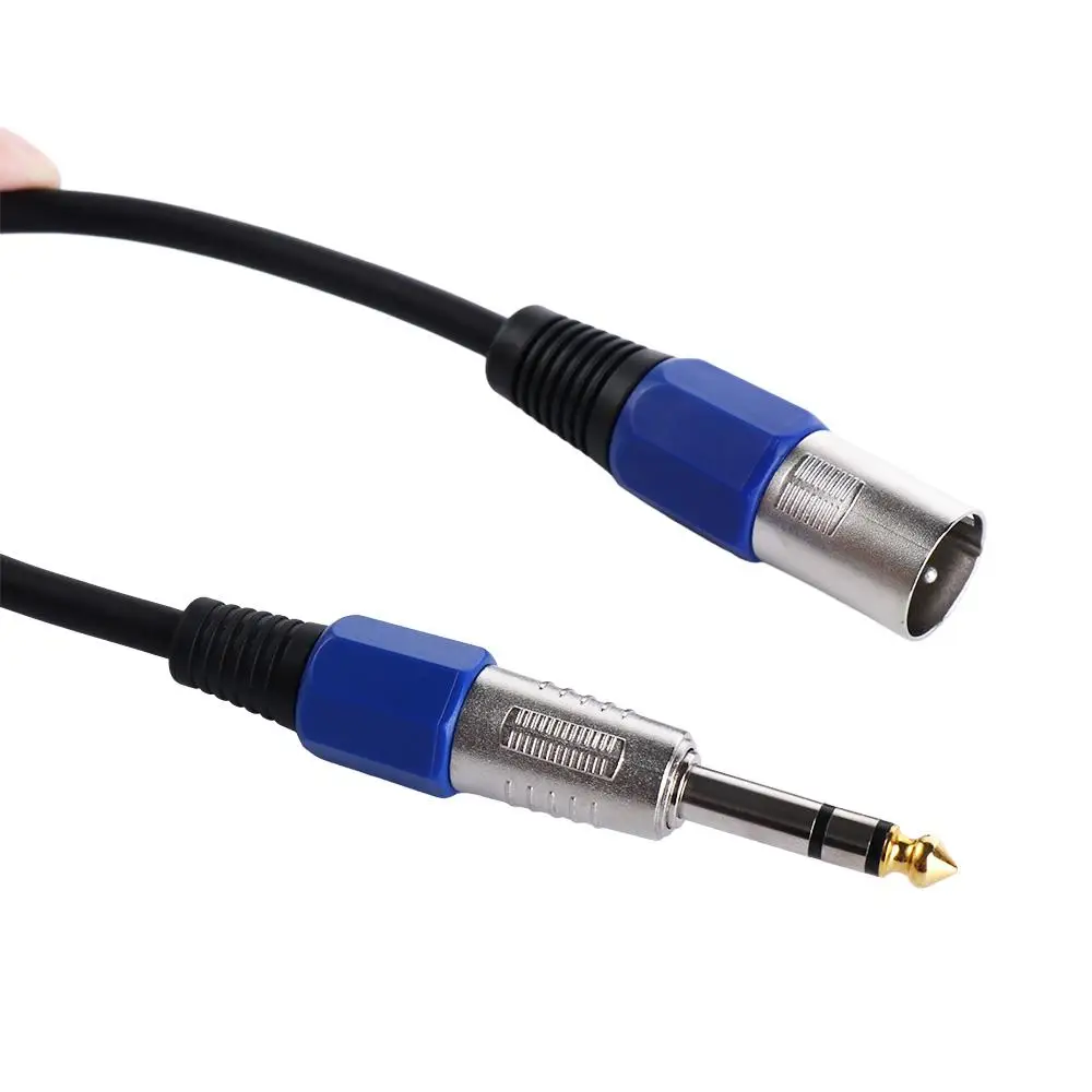 

0.3m XLR Cable 1/4" 6.35mm XLR Jack Male 6.35mm Female Cable Female Plug XLR 3Pin Male Cord Microphone Adapter