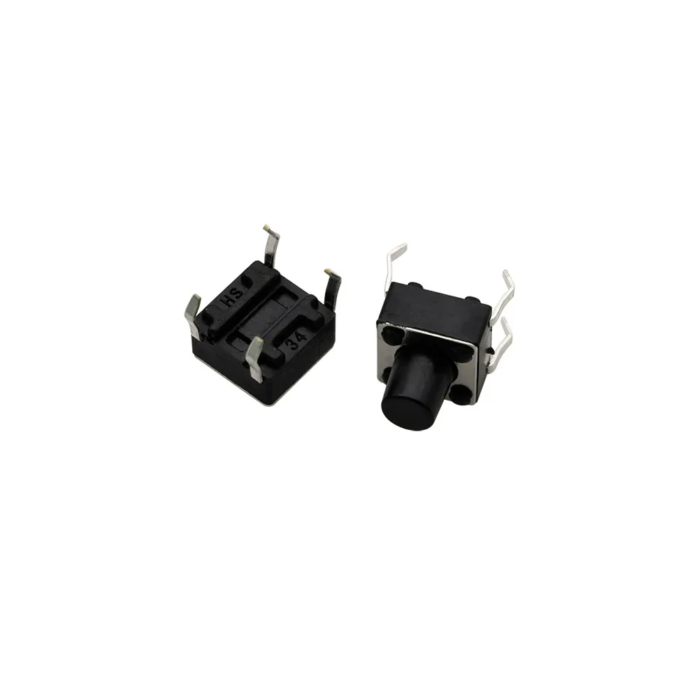 6x6mm Mini Panel PCB chwilowy dotykowy takt przełącznik wciskany DIP 4Pin 6x6x4.3mm 5/6/7/8/9/10/11/12/13mm — zdjęcie 4
