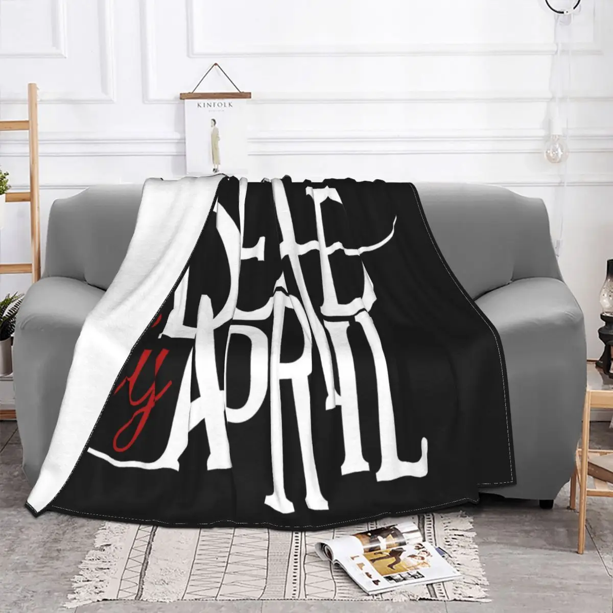 New Dead By April Metalcore Band Logo Mens Black Size S To 3Xl Casual Dj Cheap Sale Throw Blanket