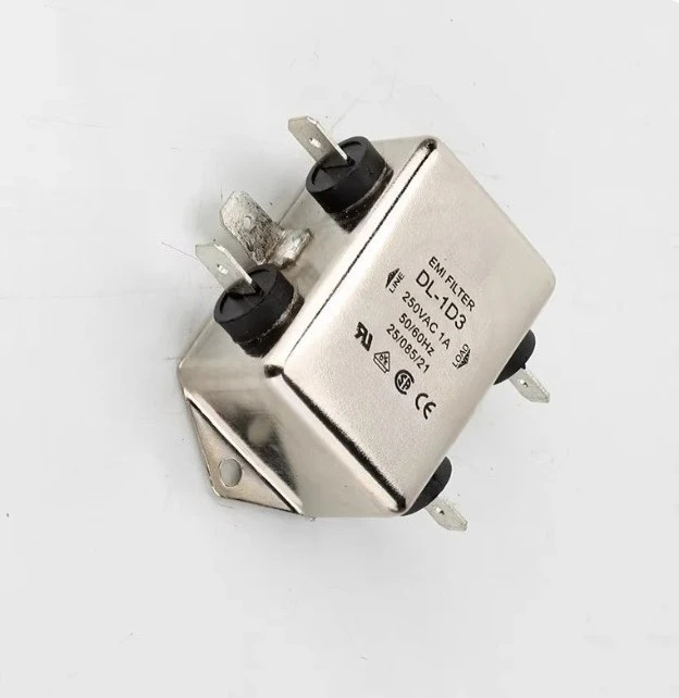 For emi single phase ac power filter 220v anti-interference unipolar filter purifier dl-1d3