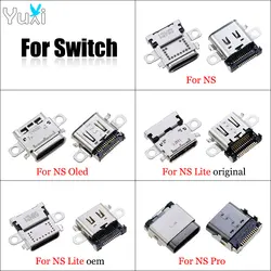 YuXi 1 Piece USB Type-C Charging Port Charger Socket Connector Repair Part For Switch / Lite / Oled / NS Pro Console