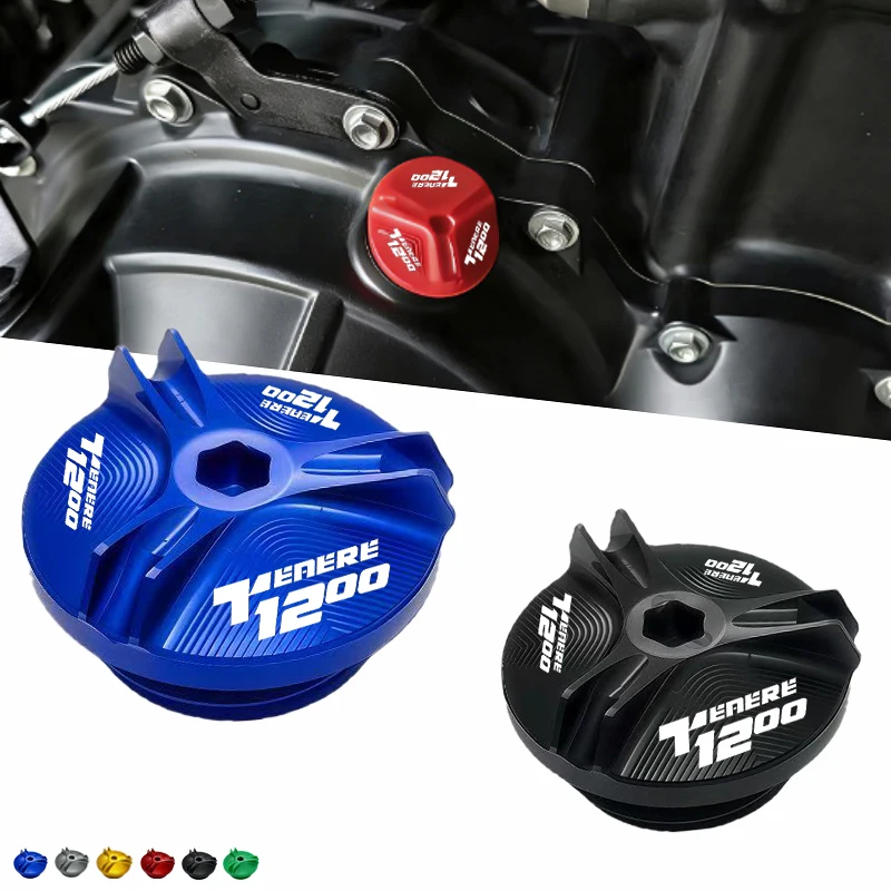 

2026 Motorcycle engine oil cap bolts fuel filler cap protection For Yamaha Super Tenere 1200 Tenere1200 XT1200Z XTZ accessories