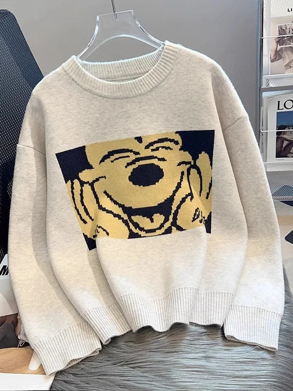 Women's Sweater Autumn Wear Outerwear Inner Layer Top 2025 New Long Sleeve Round Neck Base Knitted Top Pullover Sweaters