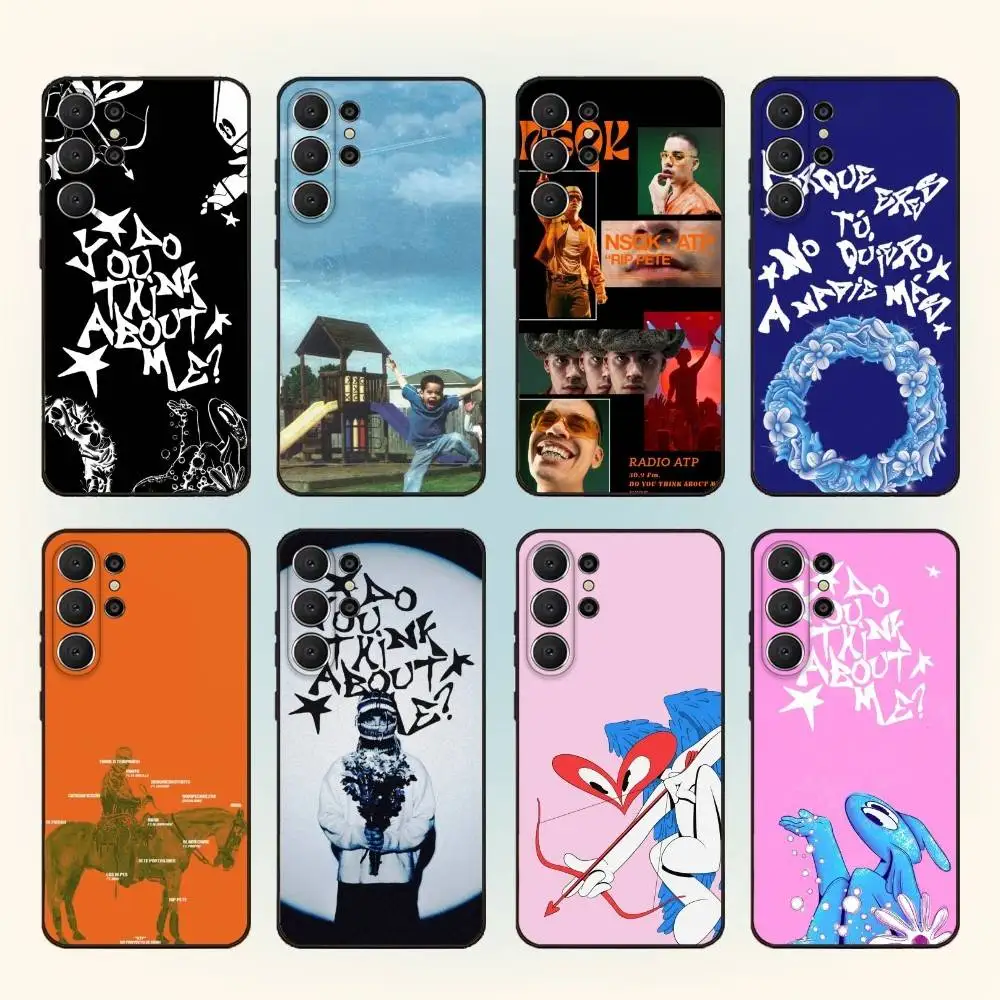 

NSQK ATP Phone Case Phone Case For Samsung S25,S24,S21,S22,S23,S30,Ultra,S20,FE,Lite,10,9,Black Cover
