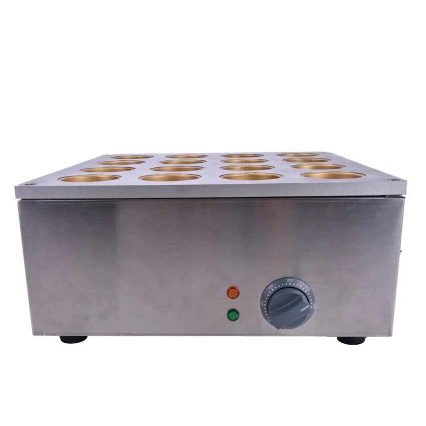 1 PC 220v  16 hole copper electric heating circle bread oven red bean cake machine scones wheel furnace