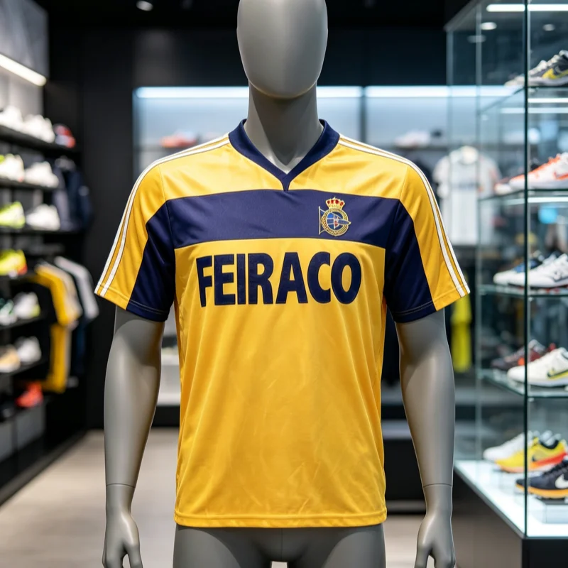 26-27 Deportivo Deportivo La Coru Ñ A Football Jersey Summer 3D Printed Quick Drying Sports Short Sleeved T-shirt Family Outfit