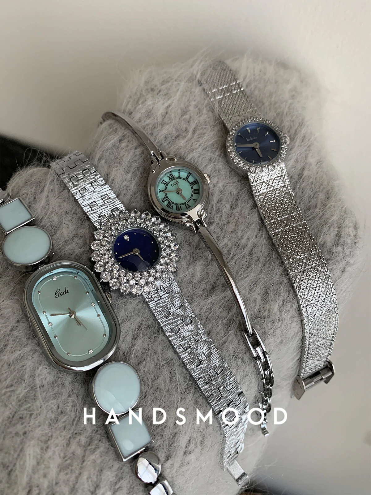 Elegant Women'S Wristwatch, Silver Dial Bracelet Watch, Stylish And Versatile, High-End Luxury Women'S Wristwatch, Women'S Gift.