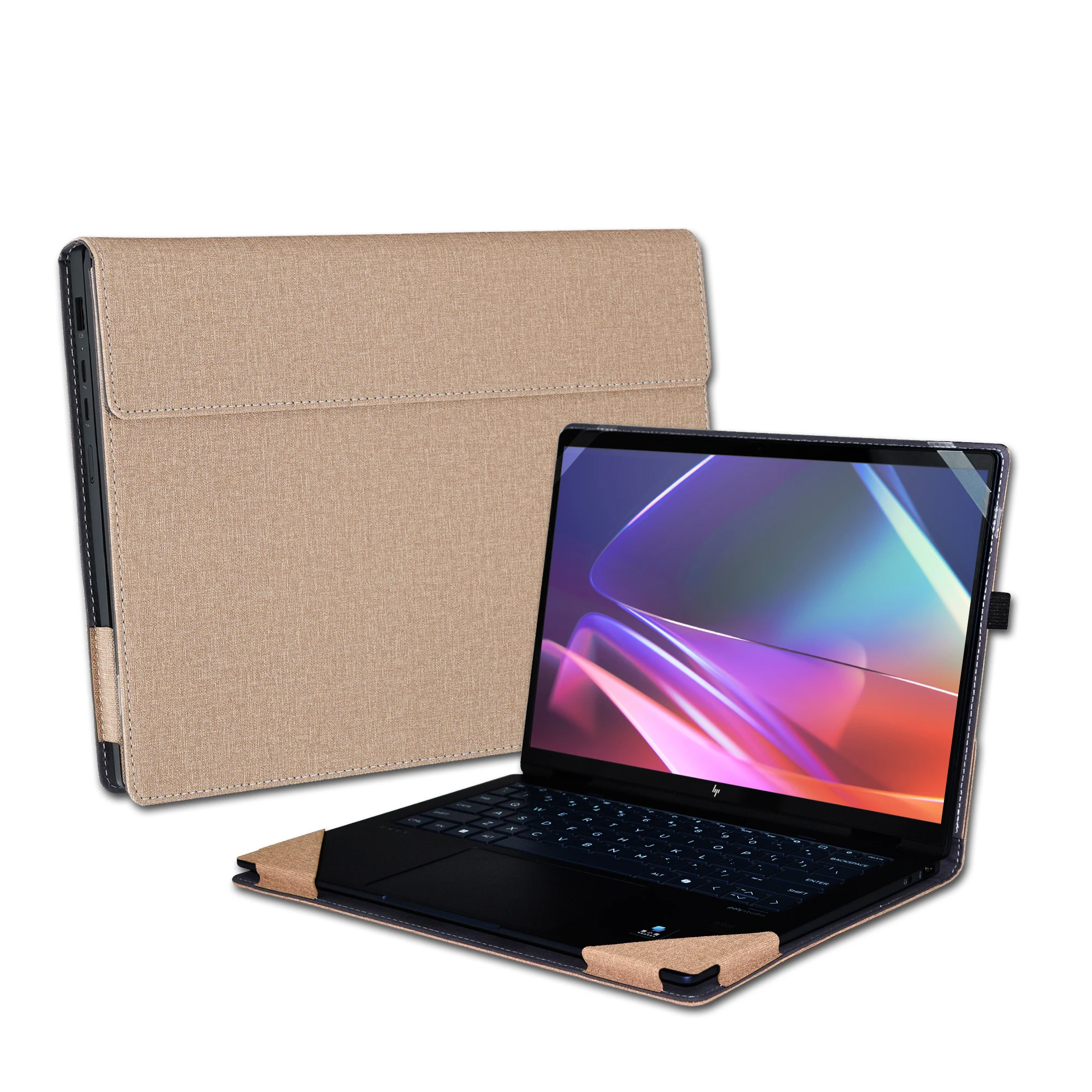 Imagem -04 - Capa Protetora para Laptop hp Envy Capa para hp Envy X360 14t 14t 14t 14t 14t fc 14t fc 14t fc fc 14z-fa 2024 Stand em 1