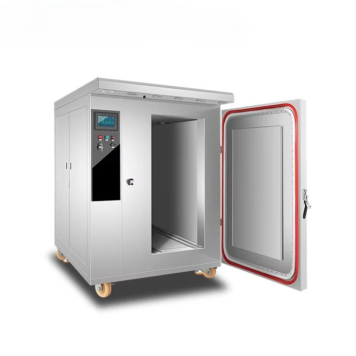 Professional Custom Nitrogen Blast Freezer Upright Quick Freeze Cabinet Commercial Food Equipment