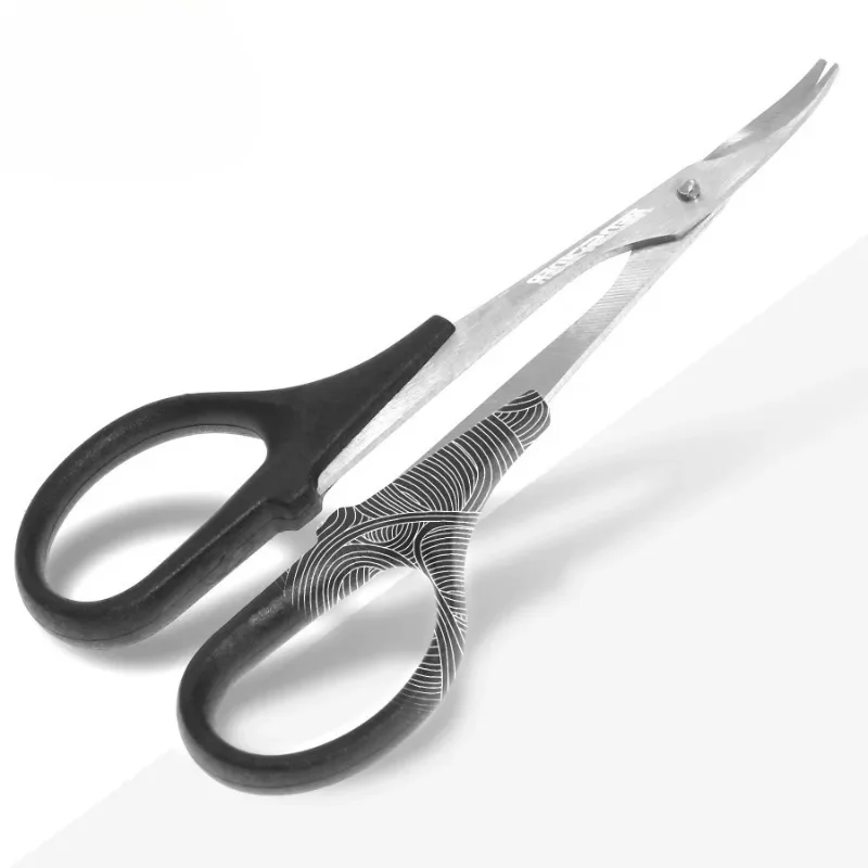 

RC Car Shell Scissors Curved Blade Scissors for Model Car Body Cutting Trimming Accessory Tool for RC Model Body