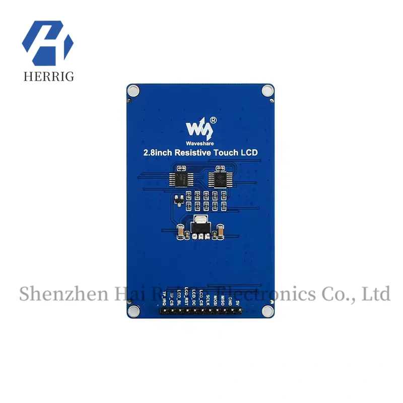 Weixue 2.8-inch IPS resistive touch display HX8347D 320×240 resolution SPI interface