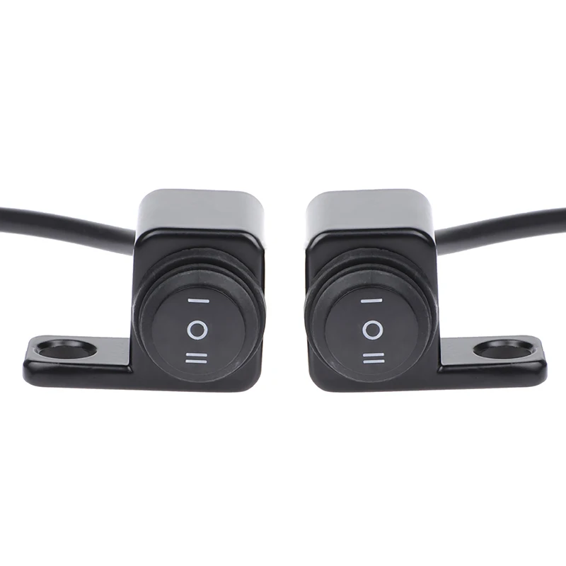 Modified Motorcycle Aluminum Alloy Multi Function Switch For Rearview Mirror Seat Headlight Spotlight Double Flashing
