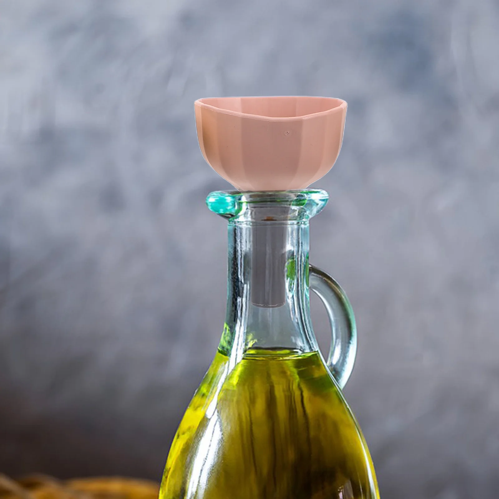

Set Collapsible Silicone For Oil Grade Mini Filling Small Bottles Wide Mouth Funnel For Mason Jar Oil
