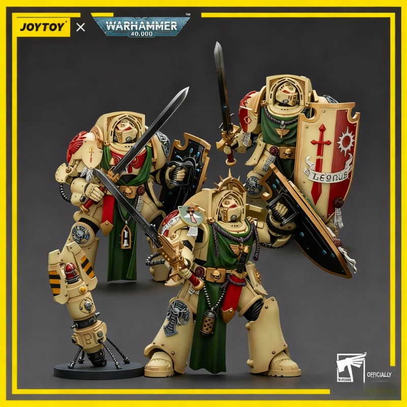 JOYTOY Warhammer 40K الملائكة المظلمة Deathwing Knight 1/18 عمل الشكل المنقولة نموذج جمع لعبة سطح المكتب الديكور الصبي هدية