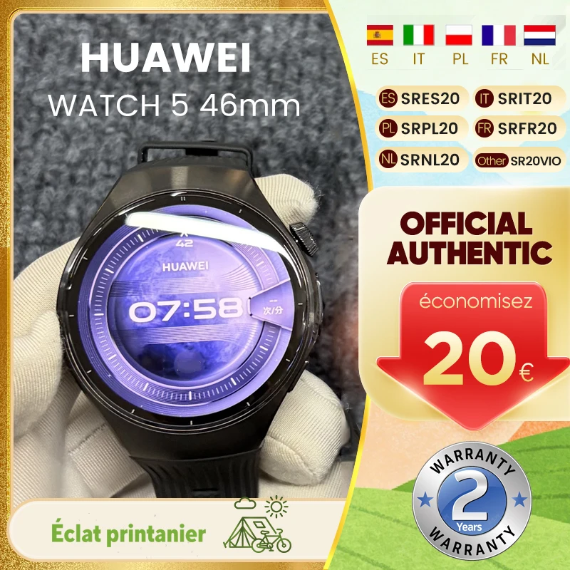 Montre connectée HUAWEI Watch 5 46 mm