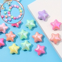 3/8/16pcs Multi Colored Star Shapes Beads & Bead Assortments, Spaced Beads for DIY Bracelets, Necklaces, Gift Making Accessories