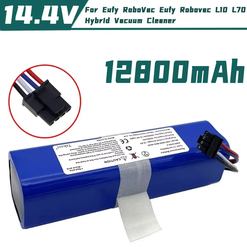 

Replacement Batteries for Qihoo 360 S9 Eufy Robovac L70 Robotic Vacuum Cleaner Spare Parts 14.4V 9800mAh 18650 Battery Pack
