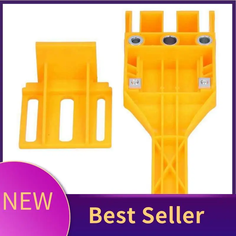 

ABHI-3 Sets Of Positioning Fixtures For Woodworking Hole Drilling Tools, Punching Locators Are Connected With Wooden Boards